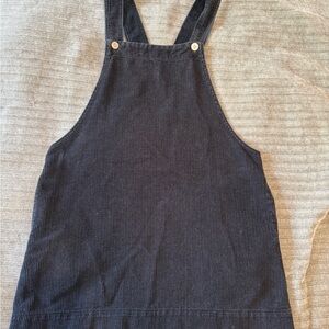 BDG Charcoal Corduroy Pinafore